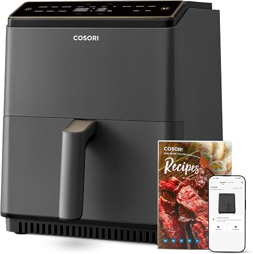 Cosori Dual Blaze Air Fryer WiFi 6,4L, Freidora de Aire s…