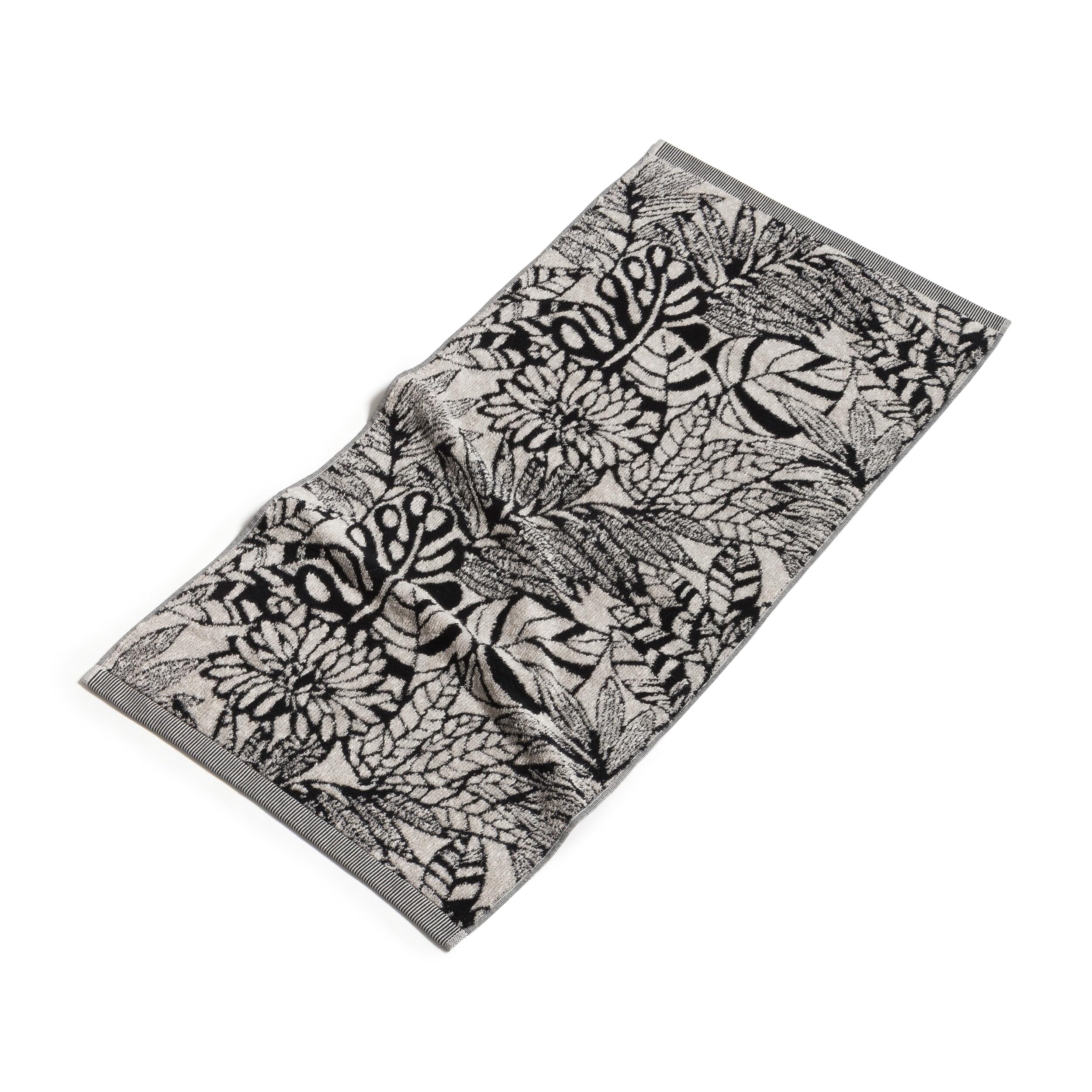 Möve Brooklyn Botanic Handtuch - Nature-deep Sea - 50x100 Cm Ab 15,65