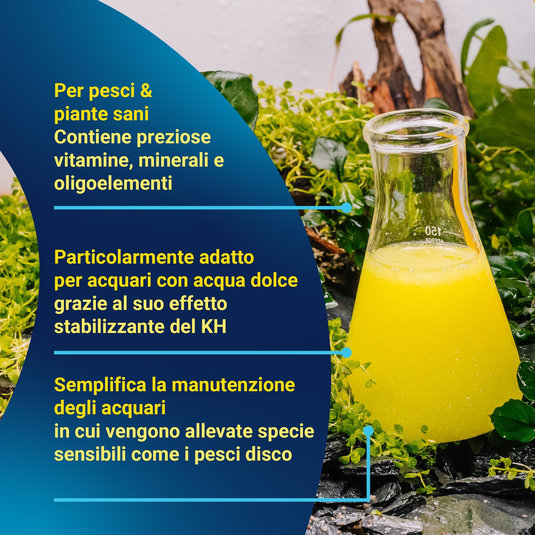 Tetra EasyBalance - Cura a lungo termine per un'acqua dell'acquario biologicamente sana e un numero ridotto di cambi d'acqua, flacone da 500 ml
