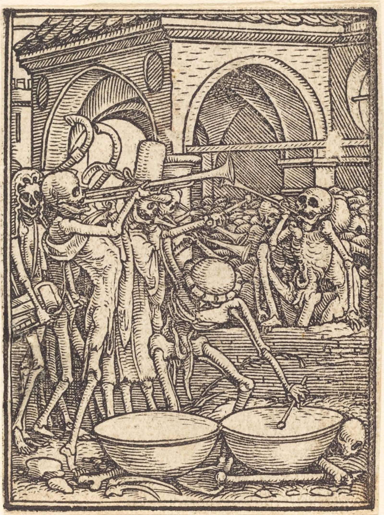 ARTXLXXBN Famous Painting Canvas Artwork Graffiti Print the End of Mankind by Hans Holbein the Younger Portrait Canvas Image for Home Decor 60x90cm