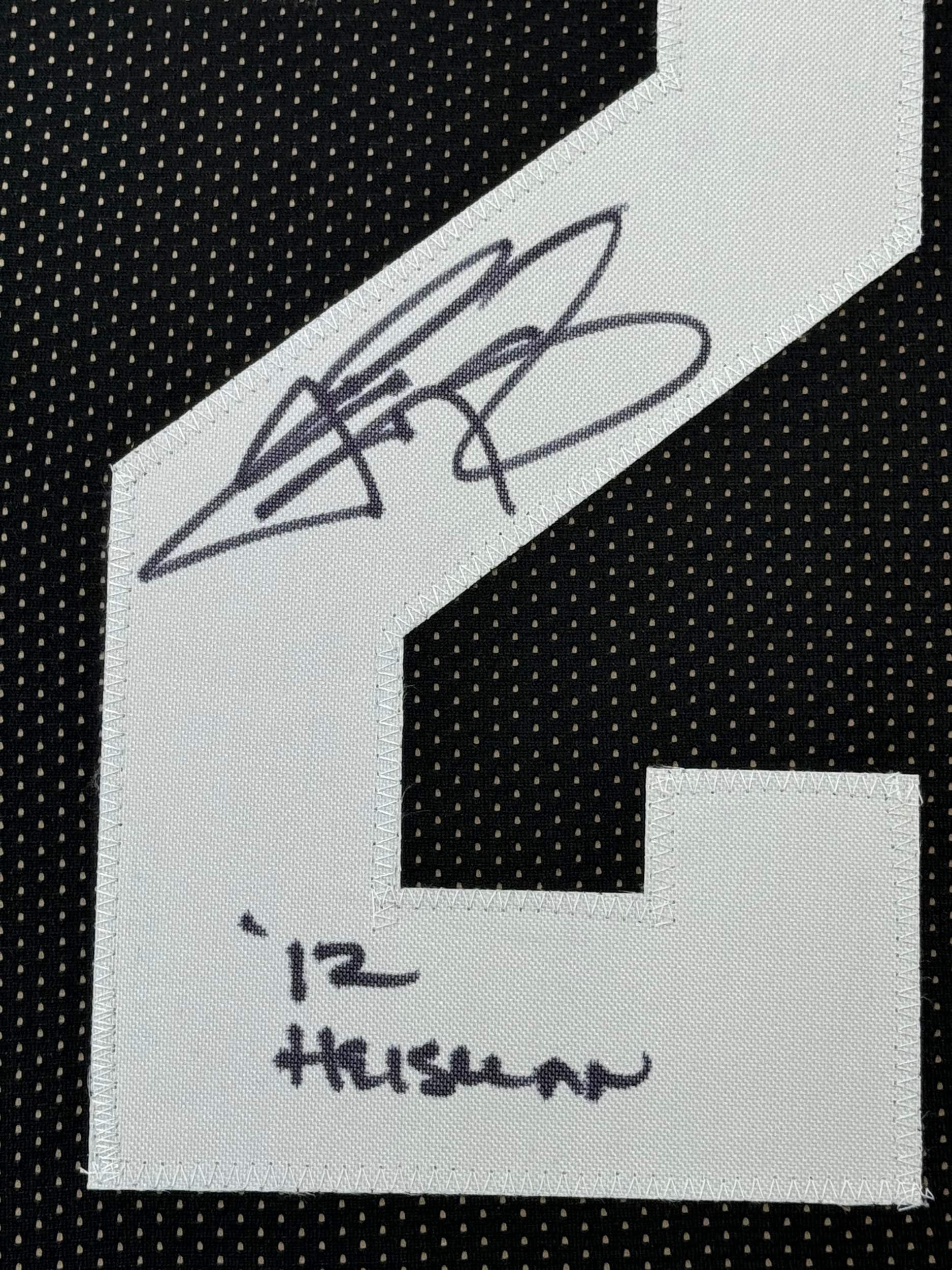 Framed Autographed/Signed Johnny Manziel 12 Heisman 33x42 Texas