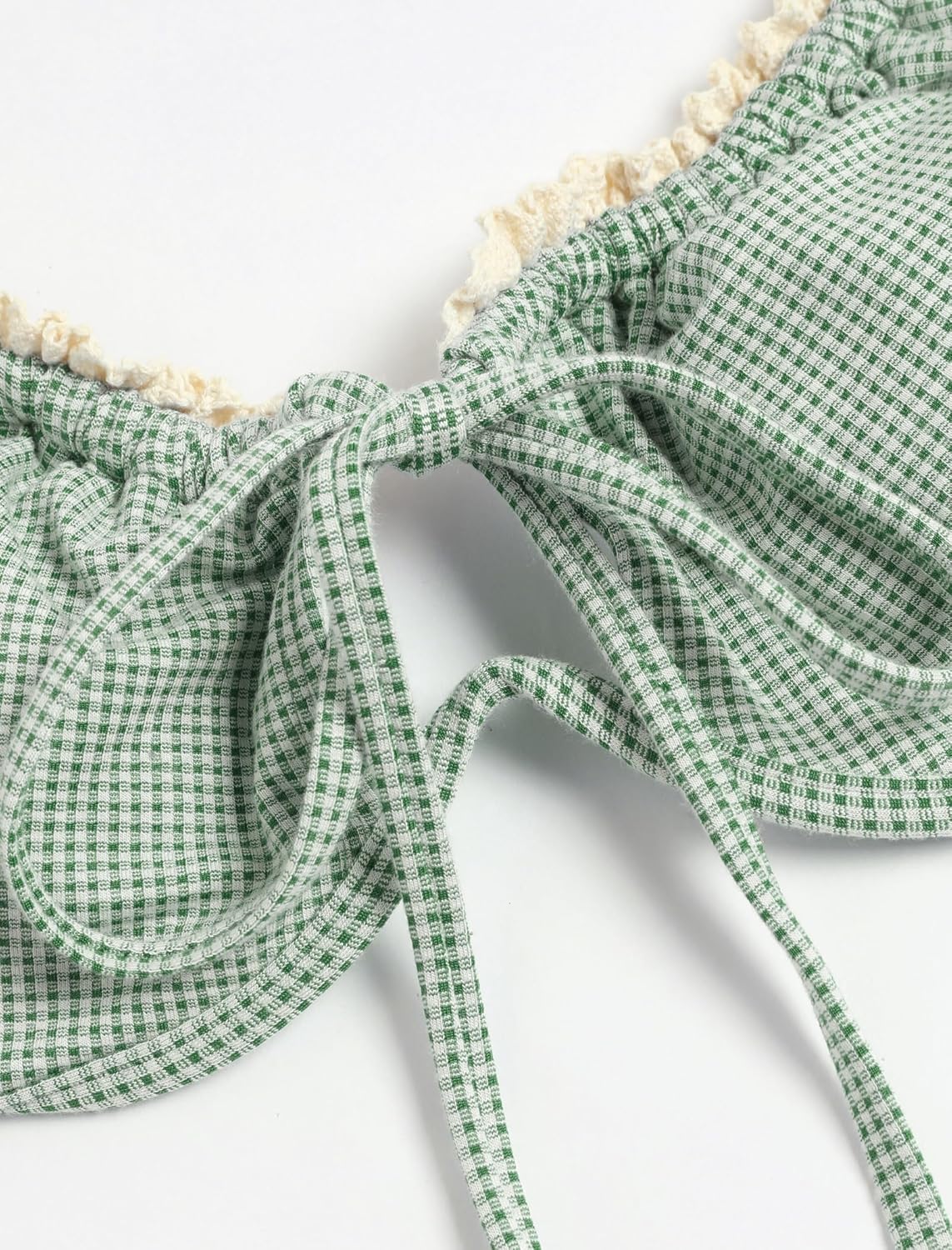 ZAFUL Women High Cut Bikini Sets String Sexy Swimsuit Two Piece Underwire Bathing Suit Brazilian Cheeky Cut Out Cute Swimwear - Image 4