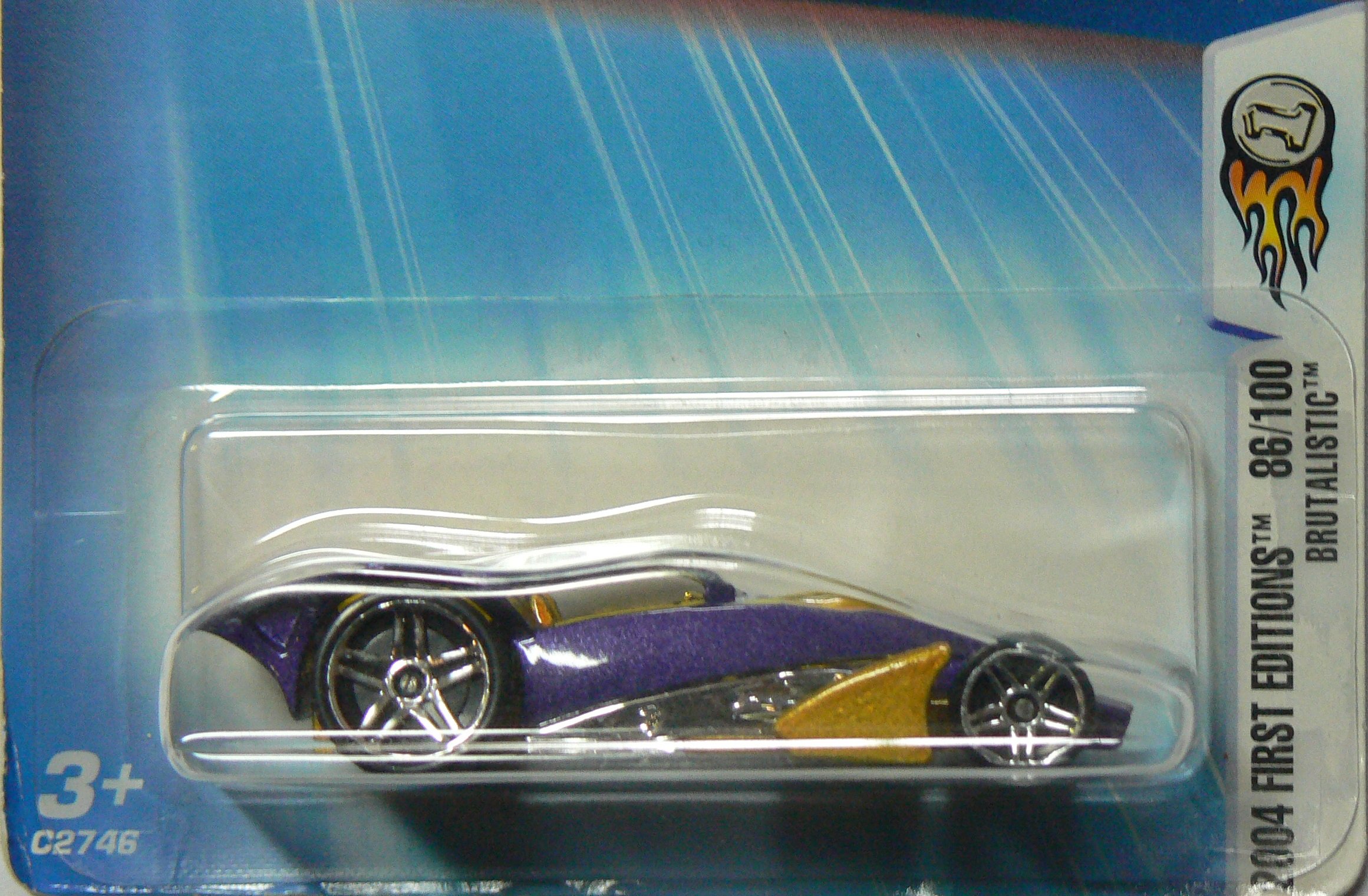 Amazon.com: Hot Wheels 2004 First Editions Brutalistic #086