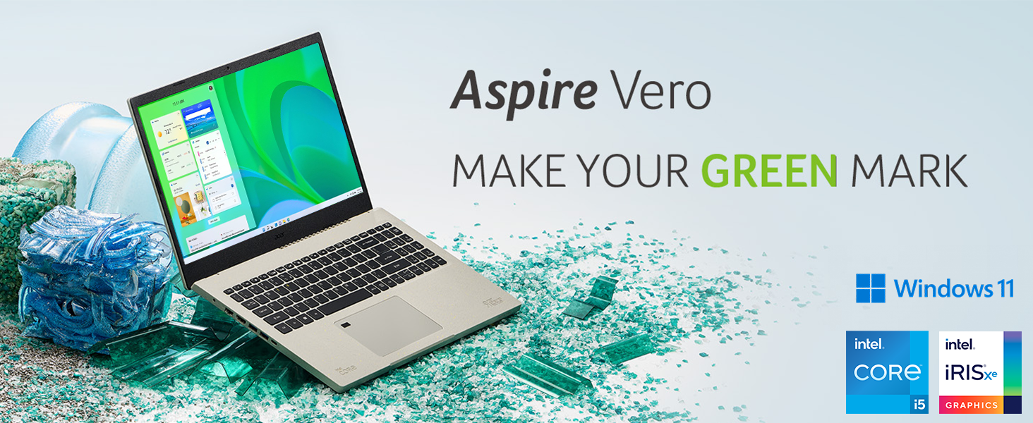 Amazon.com: acer Aspire Vero AV15-51-5155 Green PC | 15.6