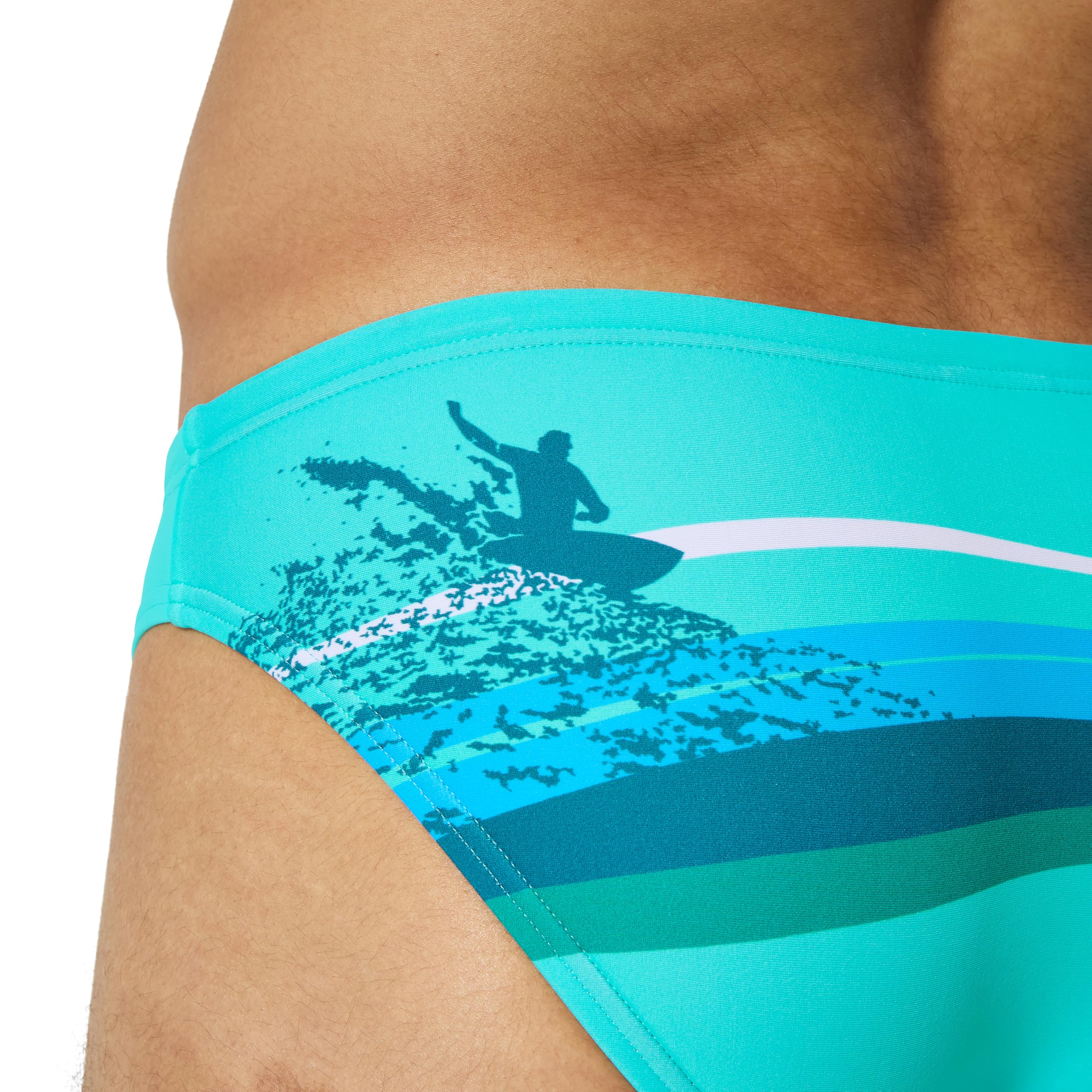 Speedo Bañador Tipo Slip Beachstar Estampado 5 Cm Slips Natación Hombre