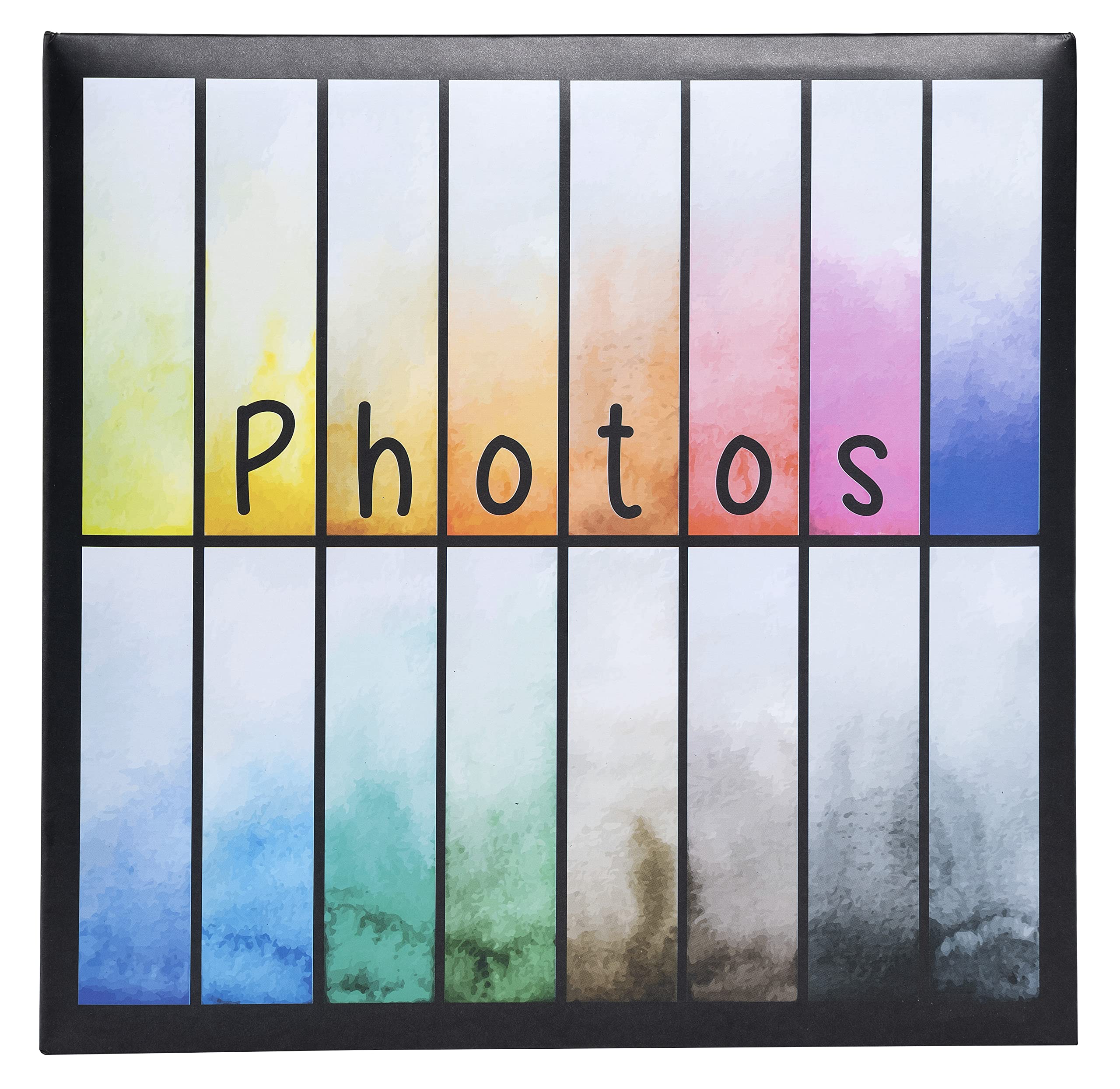 Exacompta, Ref. 62882E, Rainbow photo album with pockets, 200 photos 10x15cm, 100 pages, 22.5x22 cm format - Image 2