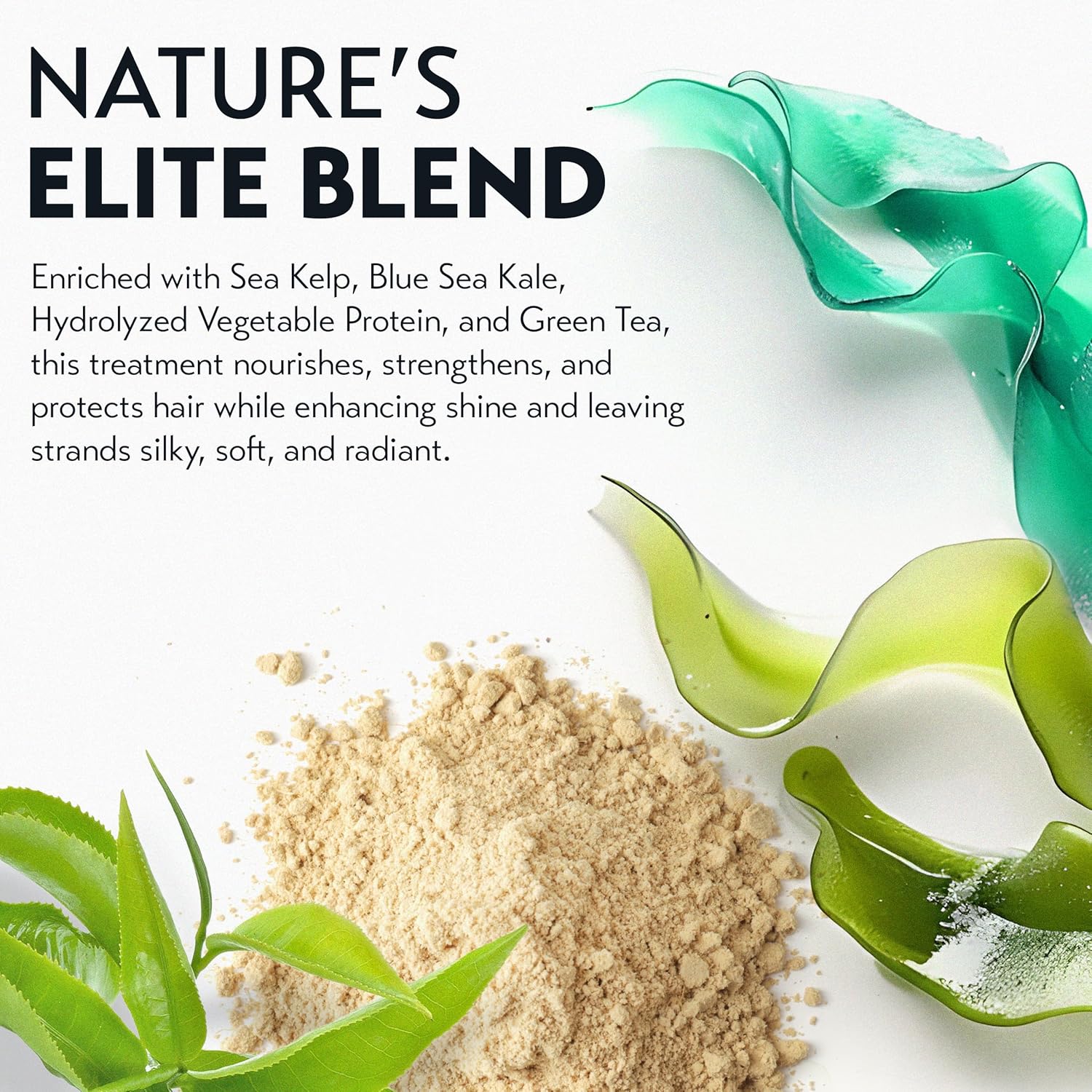 OYA Treatment - Hair Mask Conditioner for Fine, Damaged, Dry Frizzy & Color Treated Hair - Nourishing Deep Hydrating Conditioner with Sea Kelp, Blue Sea Kale and Green Tea Blend - Travel Size 6.8 Oz - Image 6