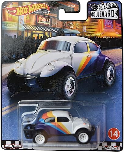 Hot Wheels Boulevard Volkswagen Baja Bug, Blanco