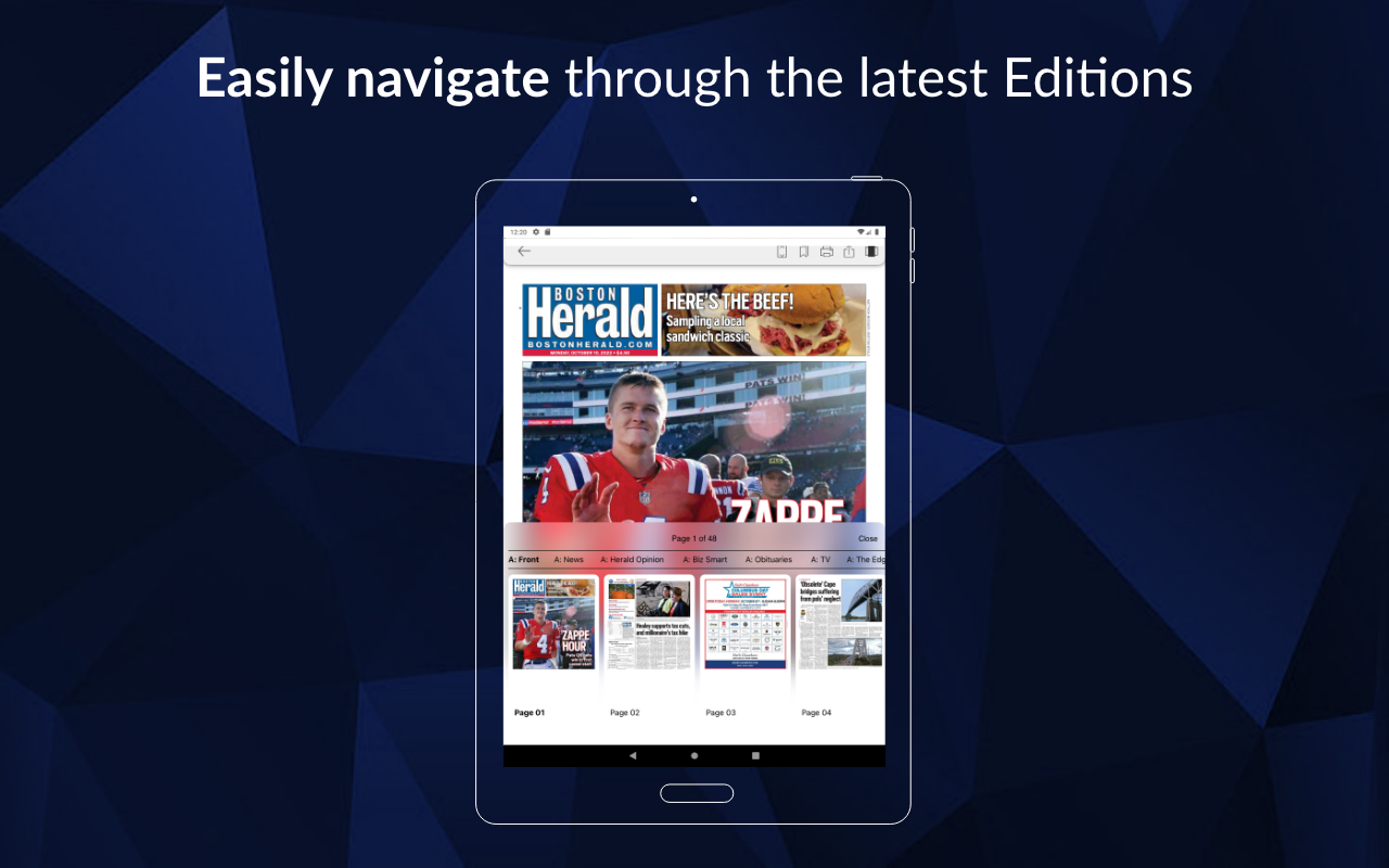Boston herald e edition app on amazon appstore