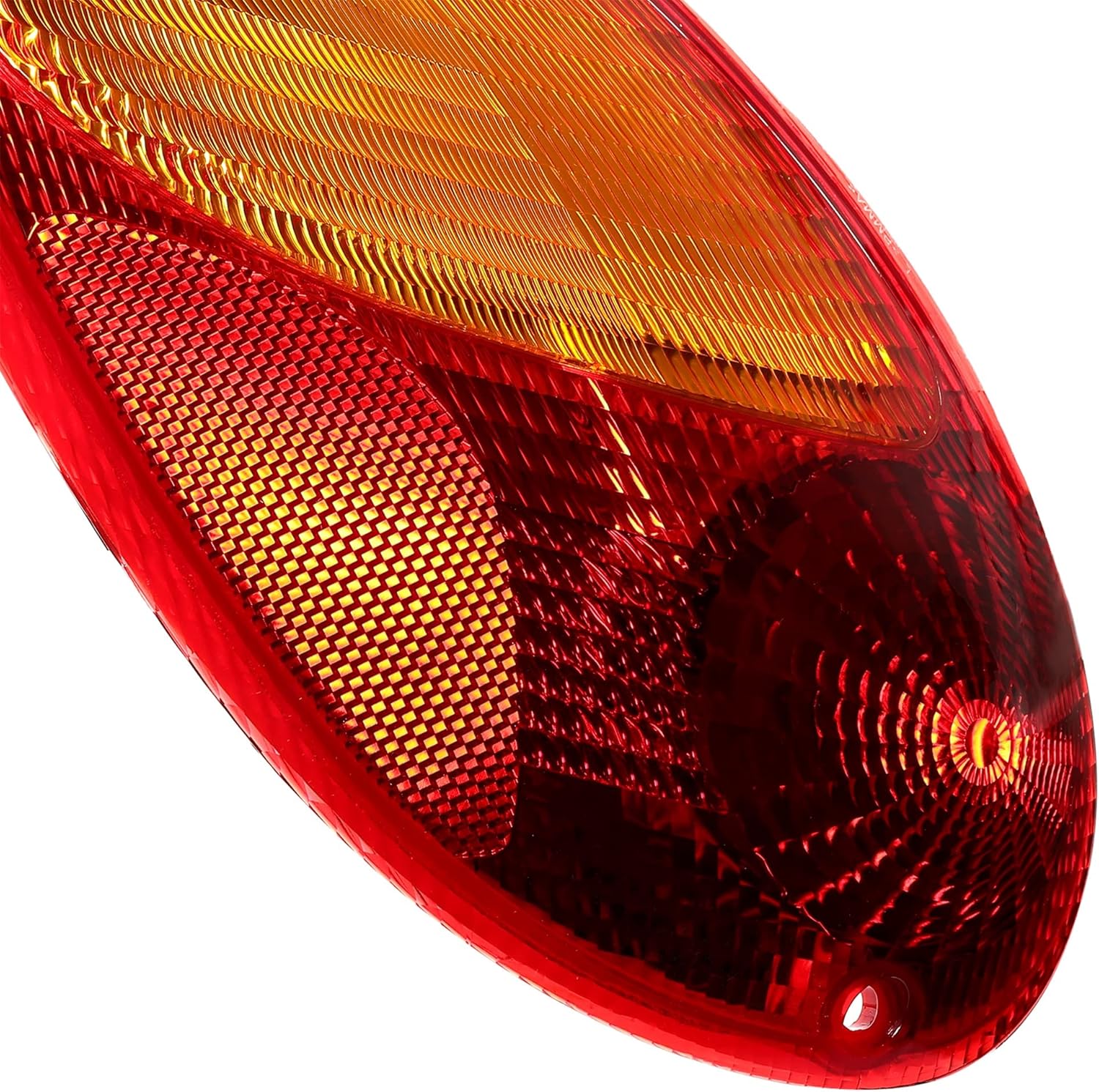 HECASA Tail Light Compatible with 2001-2005 Chrysler PT Cruiser Taillight Tail Lamp Brake Lamp Left LH Replacement for 5288743AG CH2800145 w/Bulb (Driver Side)