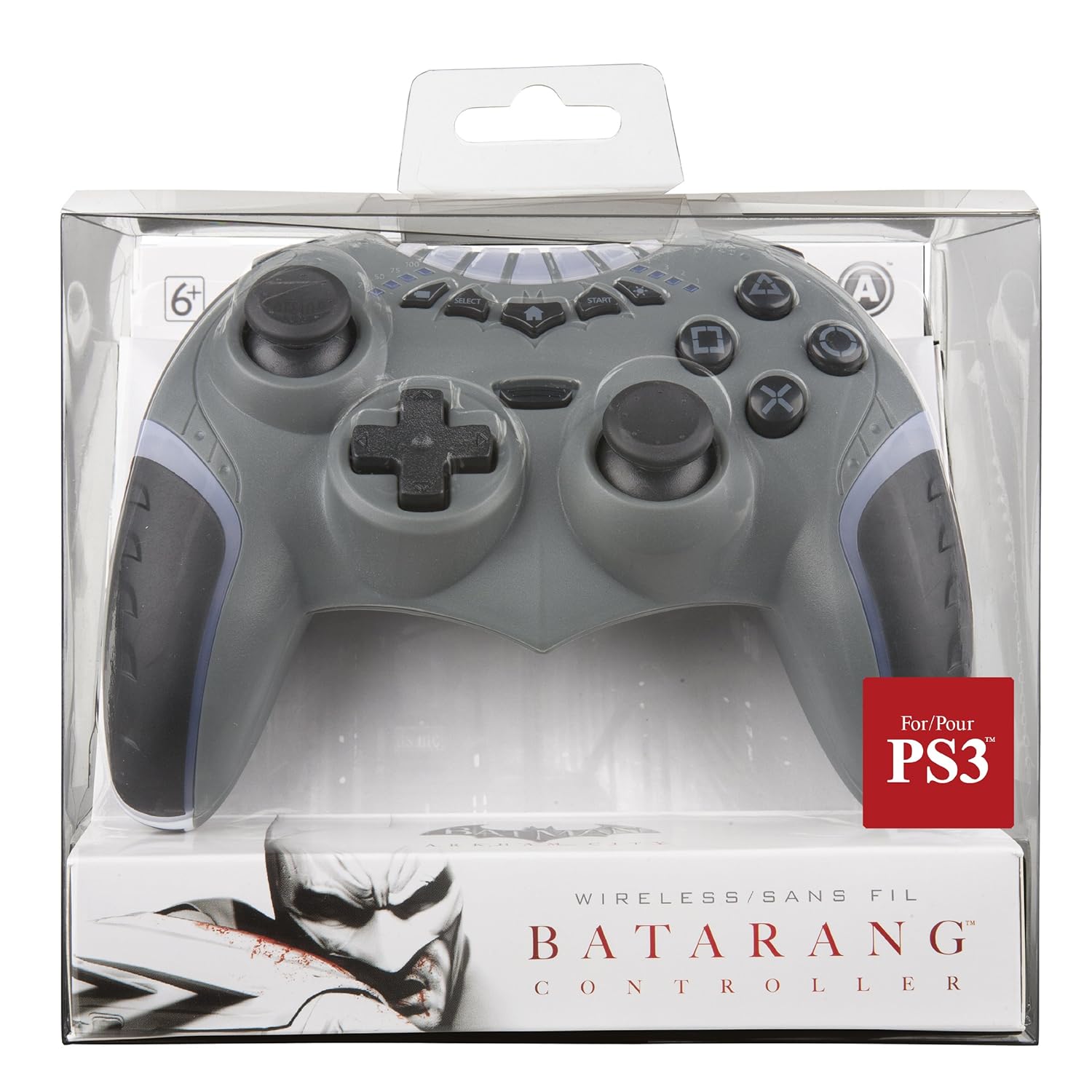 Batarang Wireless Controller for PS3