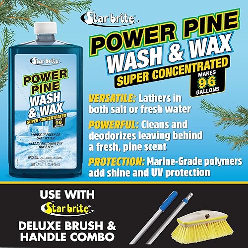 Miniatura 5 de Star Brite Power - Cera y lavado concentrado de pino, biodegradable.