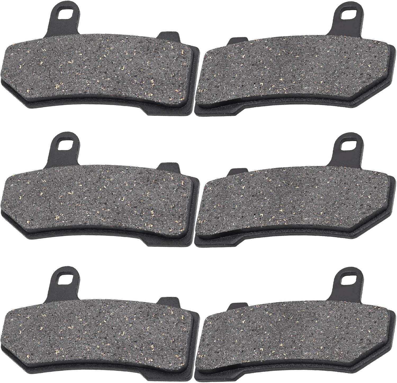 Front & Rear Brake Pads for Harley Road Glide 2008-2021, FLHX Street Glide 2008-2022, Road King 2008-2022, FLHTCU Ultra Classic Electra Glide 2008-2015