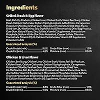 Vista 58 de CESAR - Comida húmeda y clásica para perros en un paquete variado de trocitos en salsa de receta de carne de res, filete miñón, pollo a la parrilla