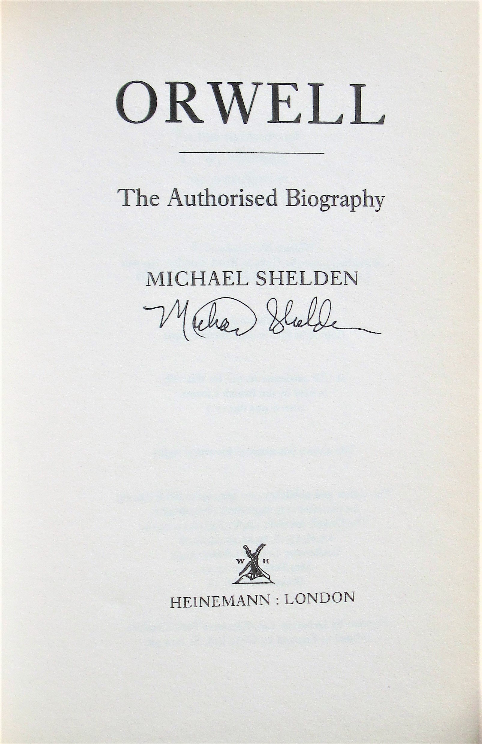 Buy George Orwell: The Authorised Biography — BookShops.in