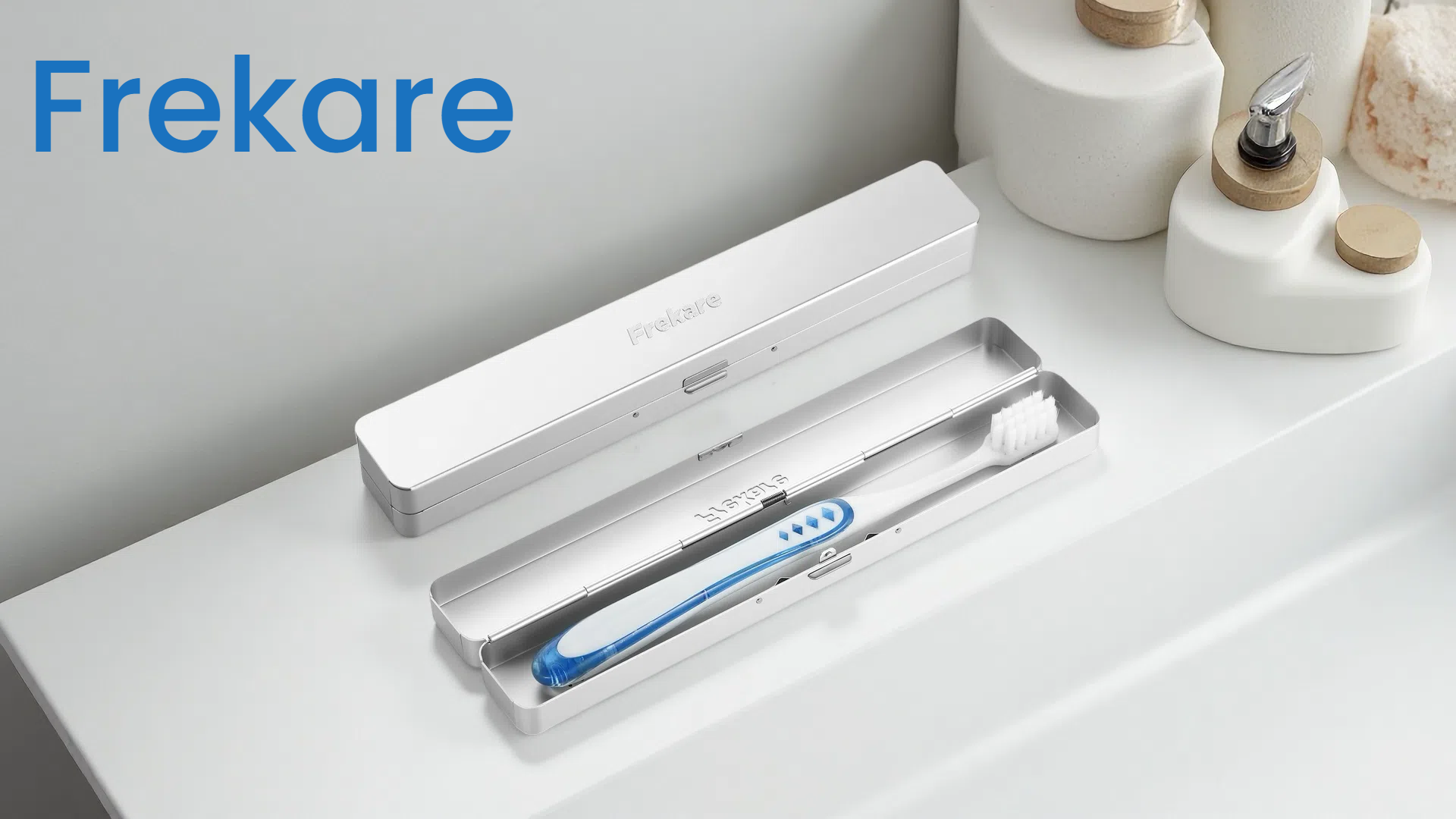 Amazon.com: Frekare Toothbrush Travel Case Aluminum, Manual Tooth