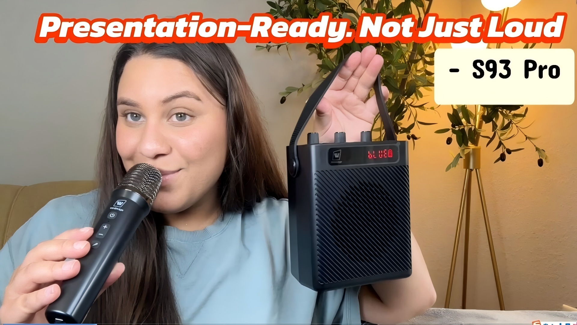 Amazon.com: Voice Amplifier with Wireless Mic, 30W Portable