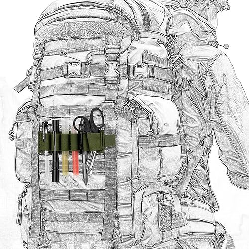 Miniatura 8 de IronSeals Tactical Outdoor 6 Round Shotgun Shell Holder munición pistola bala recarga titular con adhesivo adhesivo adhesivo