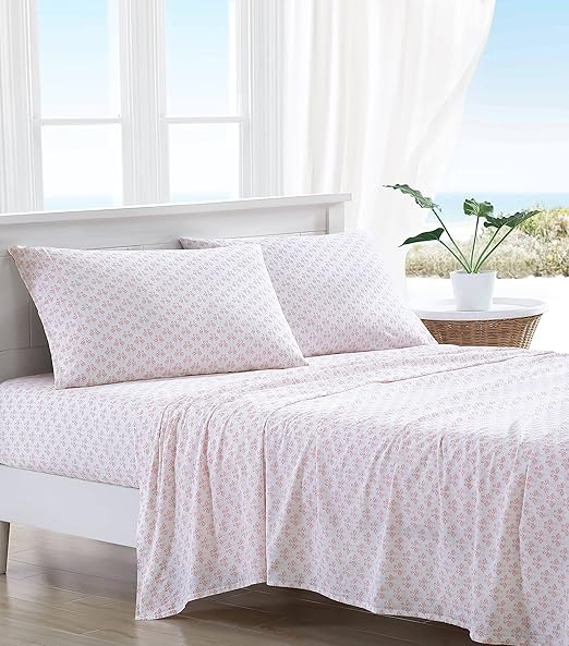 Tommy Bahama Queen Sheets, Cotton Percale Bedding Set