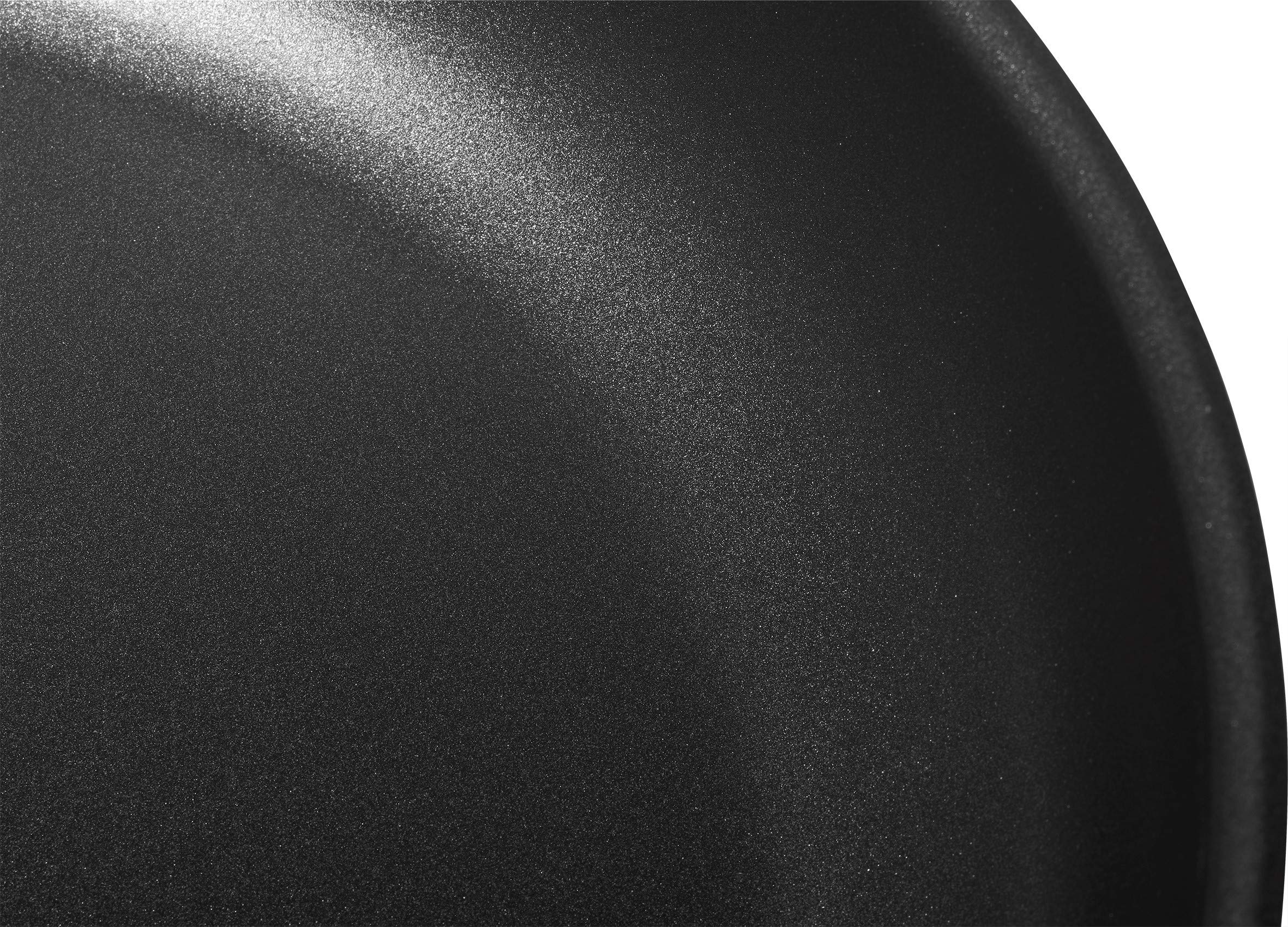 ZWILLING 65249-000-0 Set di Padelle, 3 Pezzi, 20 + 24 + 28 cm, Acciaio 18/10, Argento/Nero