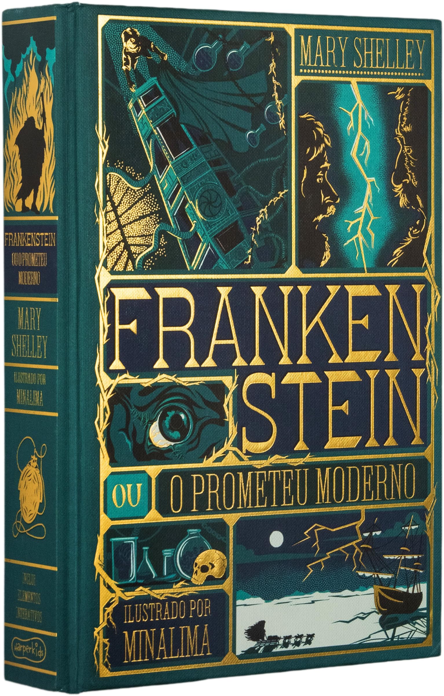 Frankenstein – Edição de luxo ilustrada e com elementos