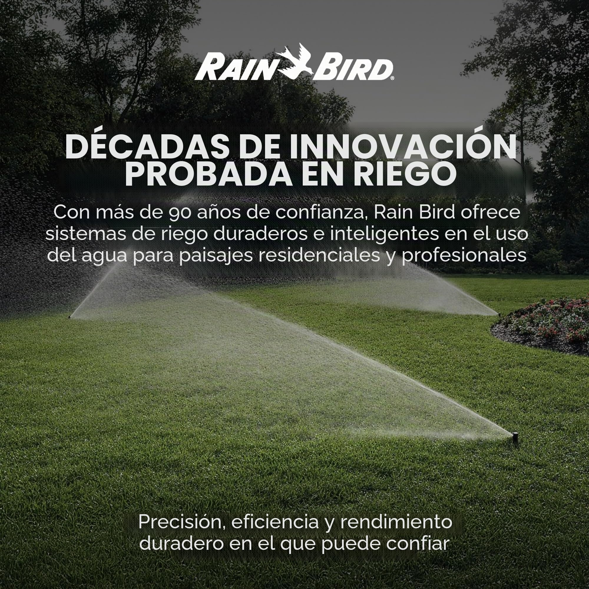 Rain Bird Cabezales de Rotor 5000 Cabezales de aspersor de Rotor. Paquete de 4