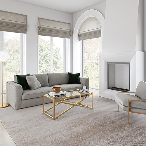 Miniatura 25 de Calix - Mesa de centro cuadrada de 32 pulgadas de ancho en latón mesa de centro,Mesa de consola,https://www.amazon.com/dp/undefined