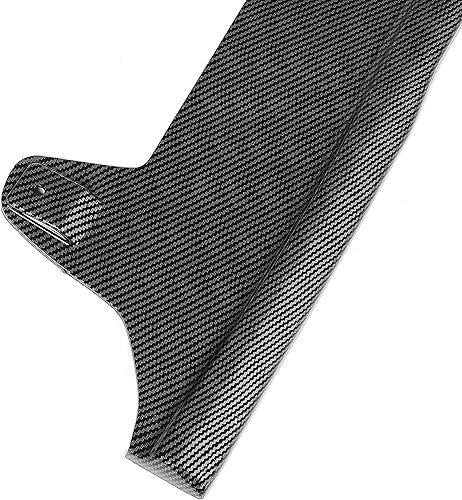 Miniatura 4 de HECASA Falda lateral compatible con modelos Toyota GR Supra A90 2020-2024, par de paneles basculantes, impresión de fibra de carbono de plástico ABS