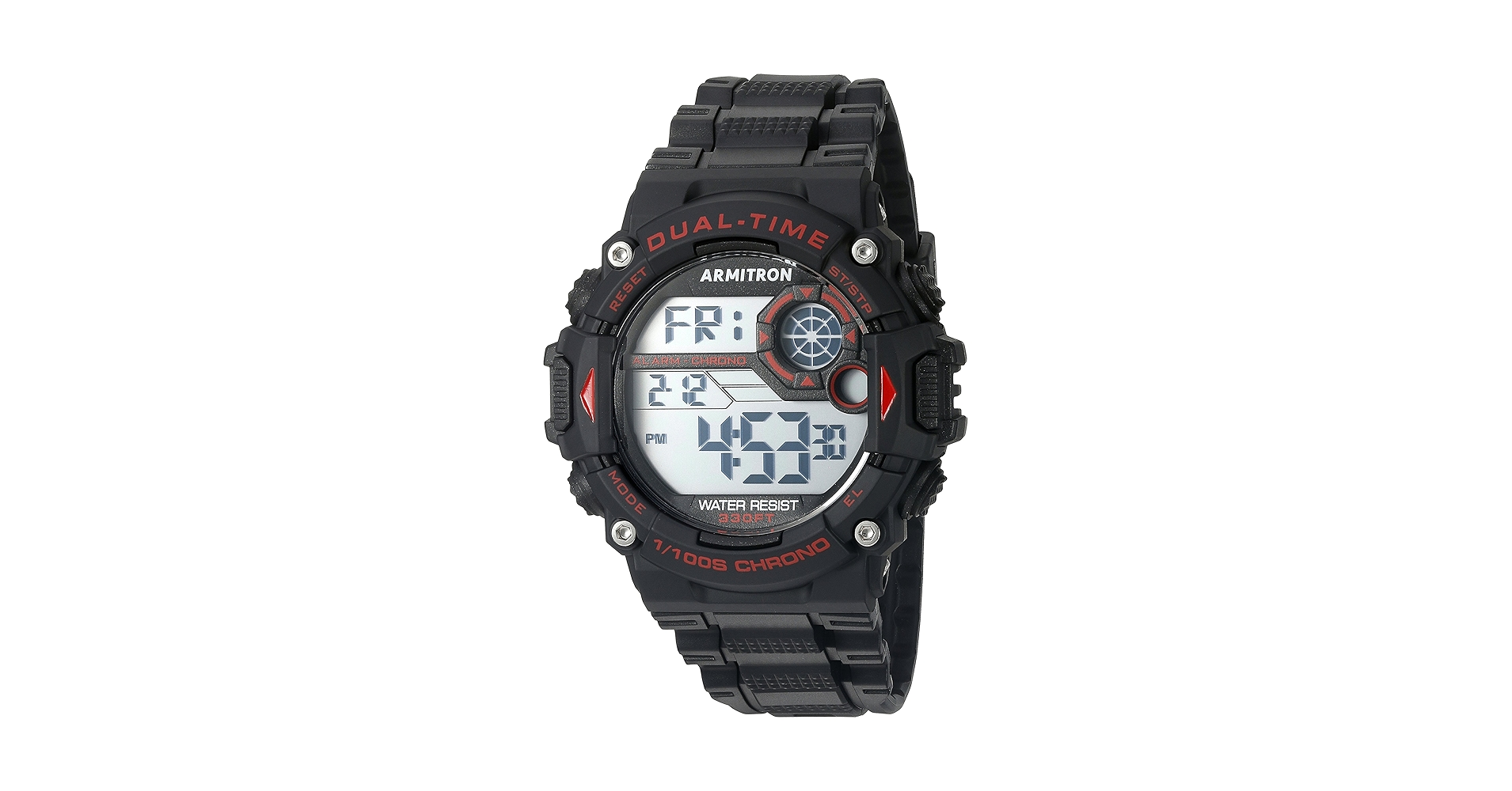 ⭐︎⭐︎ar‼️‼️‼️ Amazon.com: Armitron Sport Men's 40/8356RED Red Accented