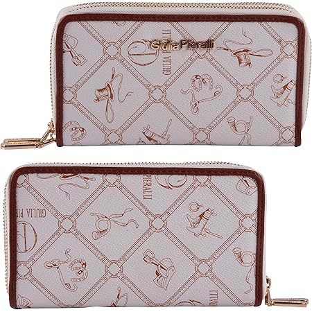 portemonnaie mit doppelreissverschluss