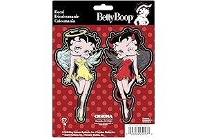 Chroma Graphics Betty Boop Devil/Angel Stick Onz Decal: Unleashing Iconic Style on Your Floors