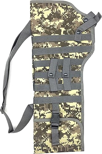 Miniatura 4 de Silfrae Funda táctica de escopeta para rifle táctico, bolsa de hombro