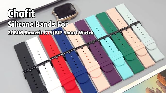 Amazon.com: Chofit 10 Pack Silicone Bands Compatible with