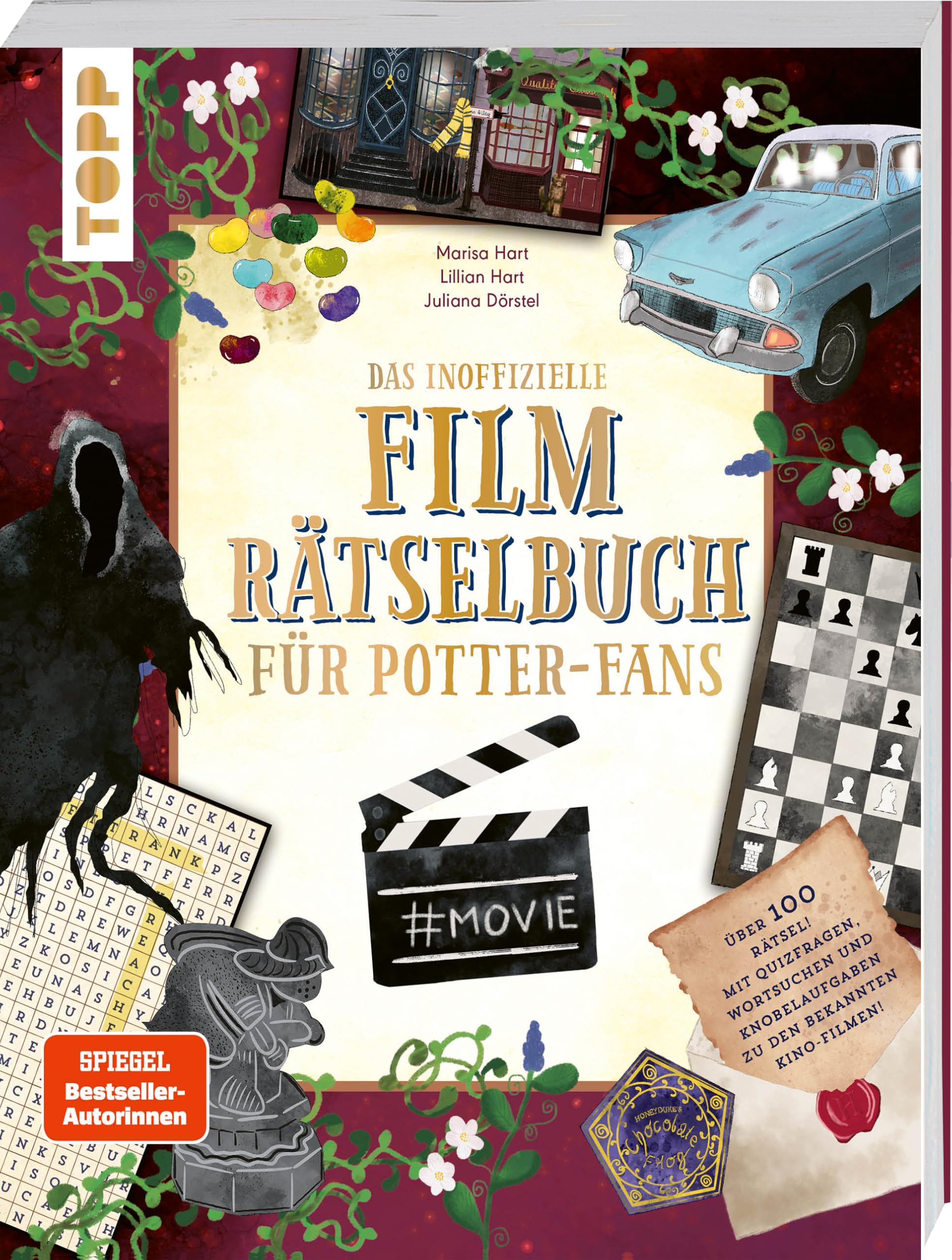 Das inoffizielle Film-Rätselbuch für Potter-Fans. Über 100 Rätsel, Quizfragen und Knobelaufgaben zu den Kino-Erfolgen: Marisa & Lillian Hart machen ... zum zauberhaften Rätsel-Event! (Harry Potter)