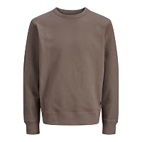 JACK & JONES Jjedover Classic Sweat Crew Neck SN, Falcon