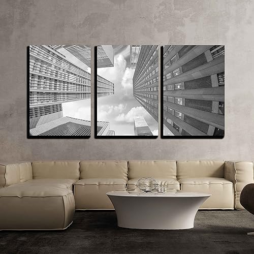 Miniatura 12 de wall26 - Arte de pared en lienzo de 3 piezas - Arte de tinta de acuarela oriental tradicional - Arte moderno para el hogar estirado y enmarcado Obra