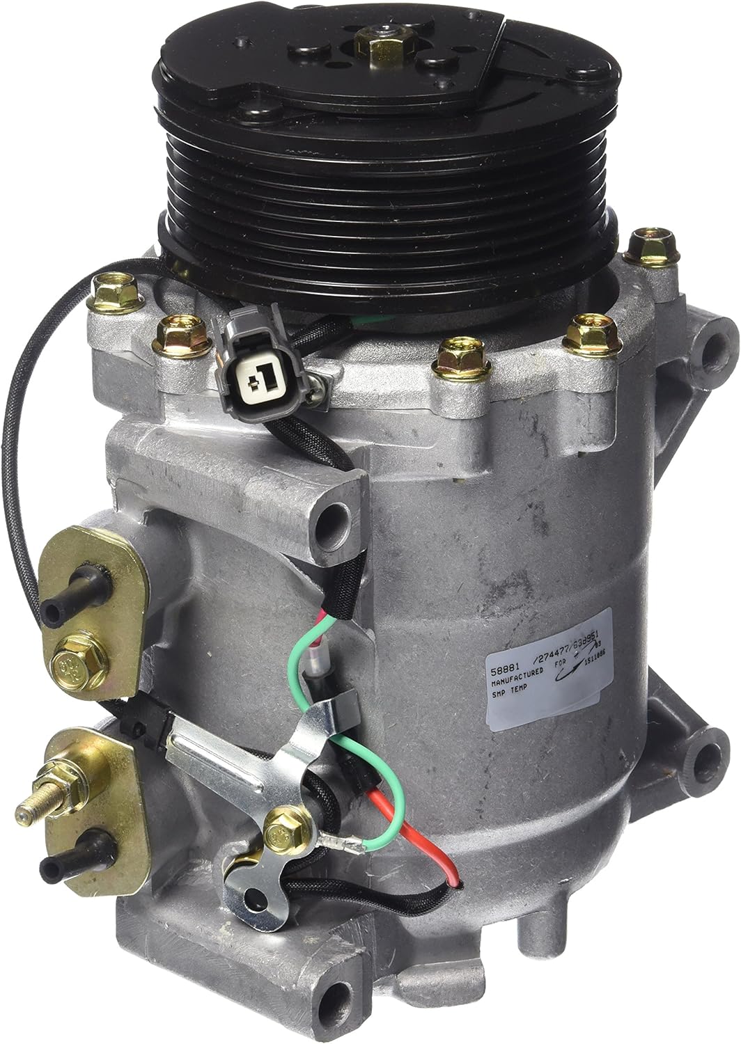 Four Seasons 58881 New AC Compressor, Silver