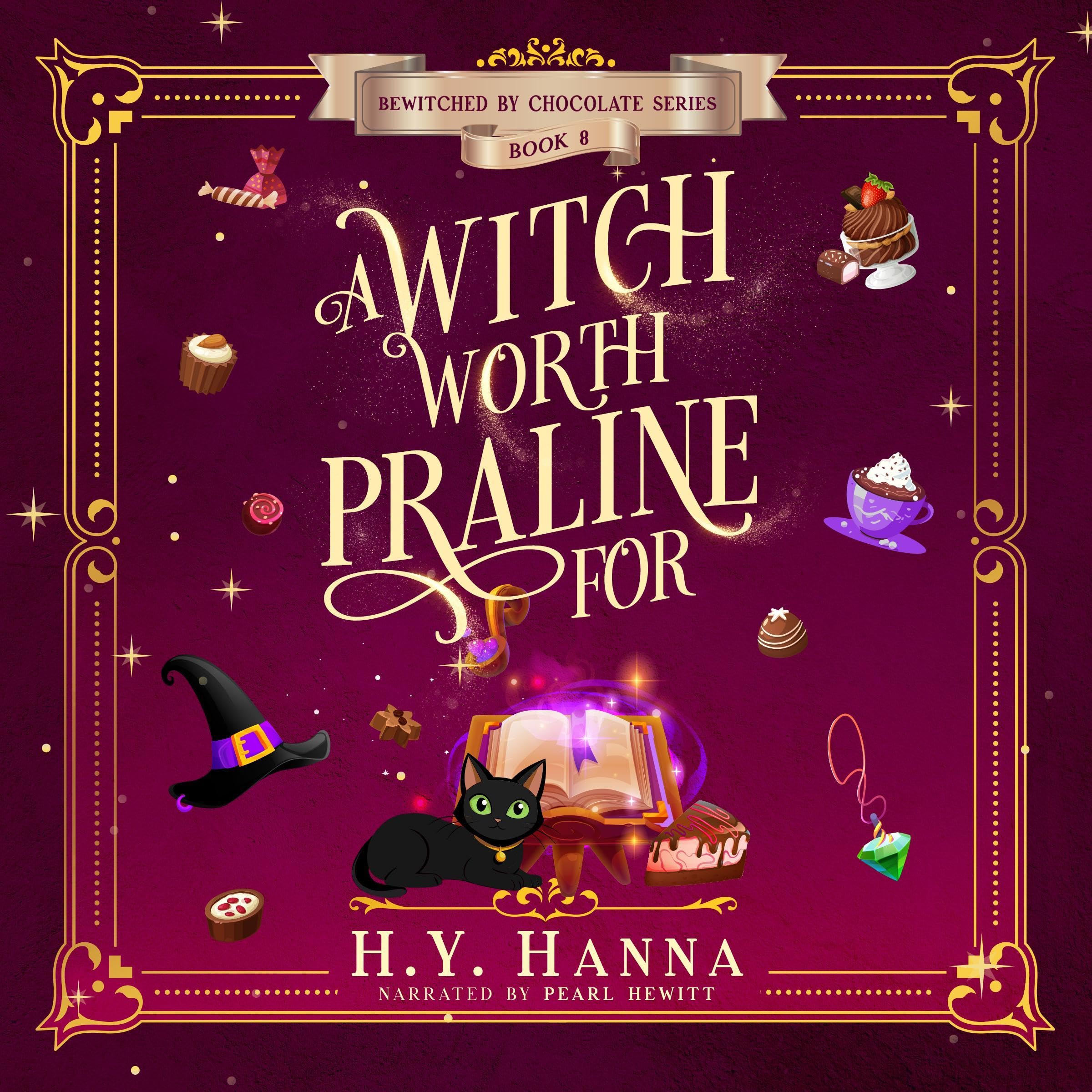 Cover art for A Witch Worth Praline For