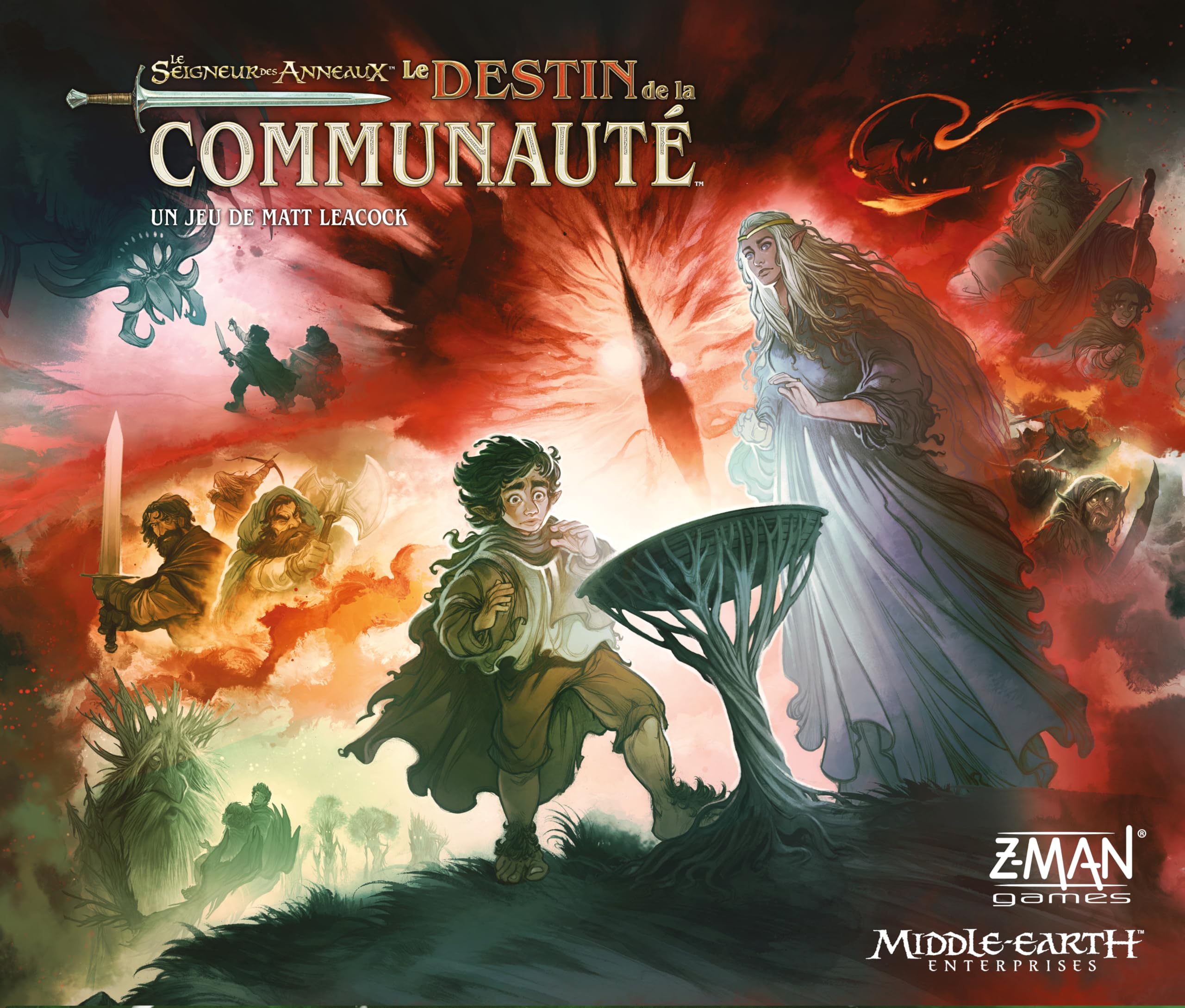 Asmodee - Le Seigneur des Anneaux : Le Destin de la Communauté