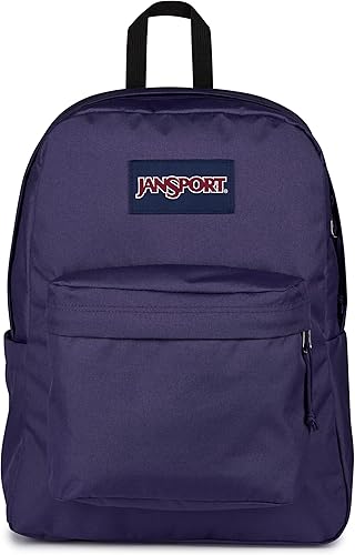 JanSport Mochila Superbreak Plus, Amatista Angst, Tamaño único, Mochila Superbreak Plus