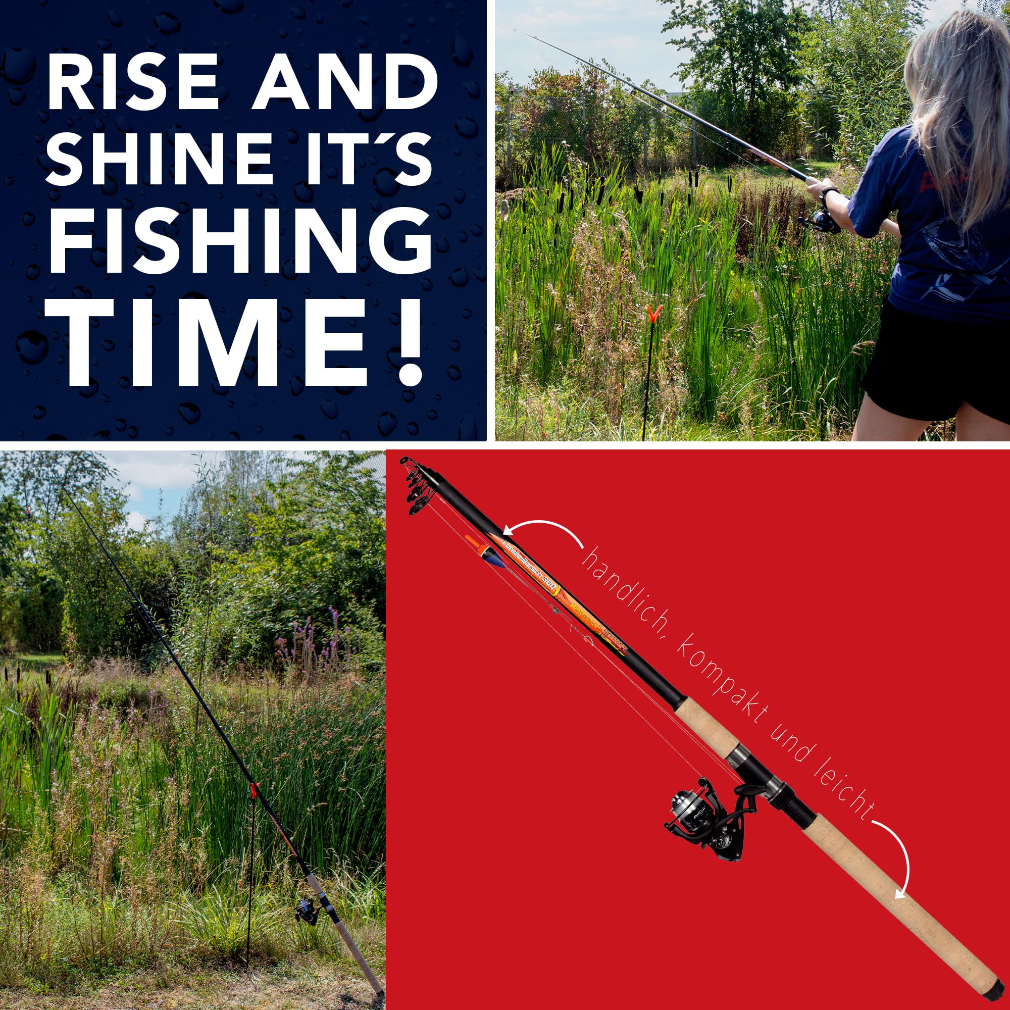Trout and Perch Fishing Kit 300 - Fishing Rod and Reel for Trout, Perch and Pacific Fish - Complete Kit : Amazon.com.be: Sports & Outdoors Trout and Perch Fishing Kit 300 - Fishing Rod and Reel for Trout, Perch and Pacific Fish - Complete Kit : Amazon.com.be: Sports & Outdoors