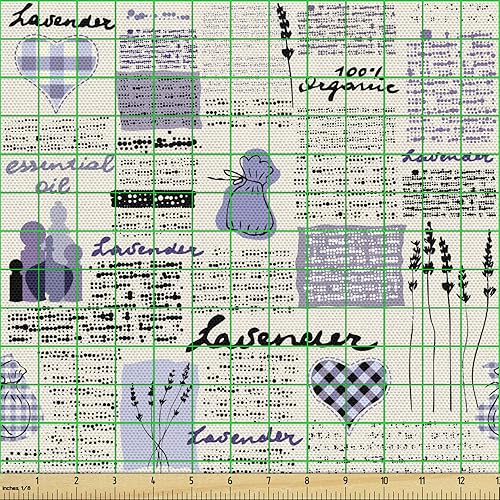 Vista 419 de Lunarable The Yard, tela azul real de The Yard, patrón de cerámica inspirado en el Medio Oriente estilo marroquí, estampado oriental, tela de satén