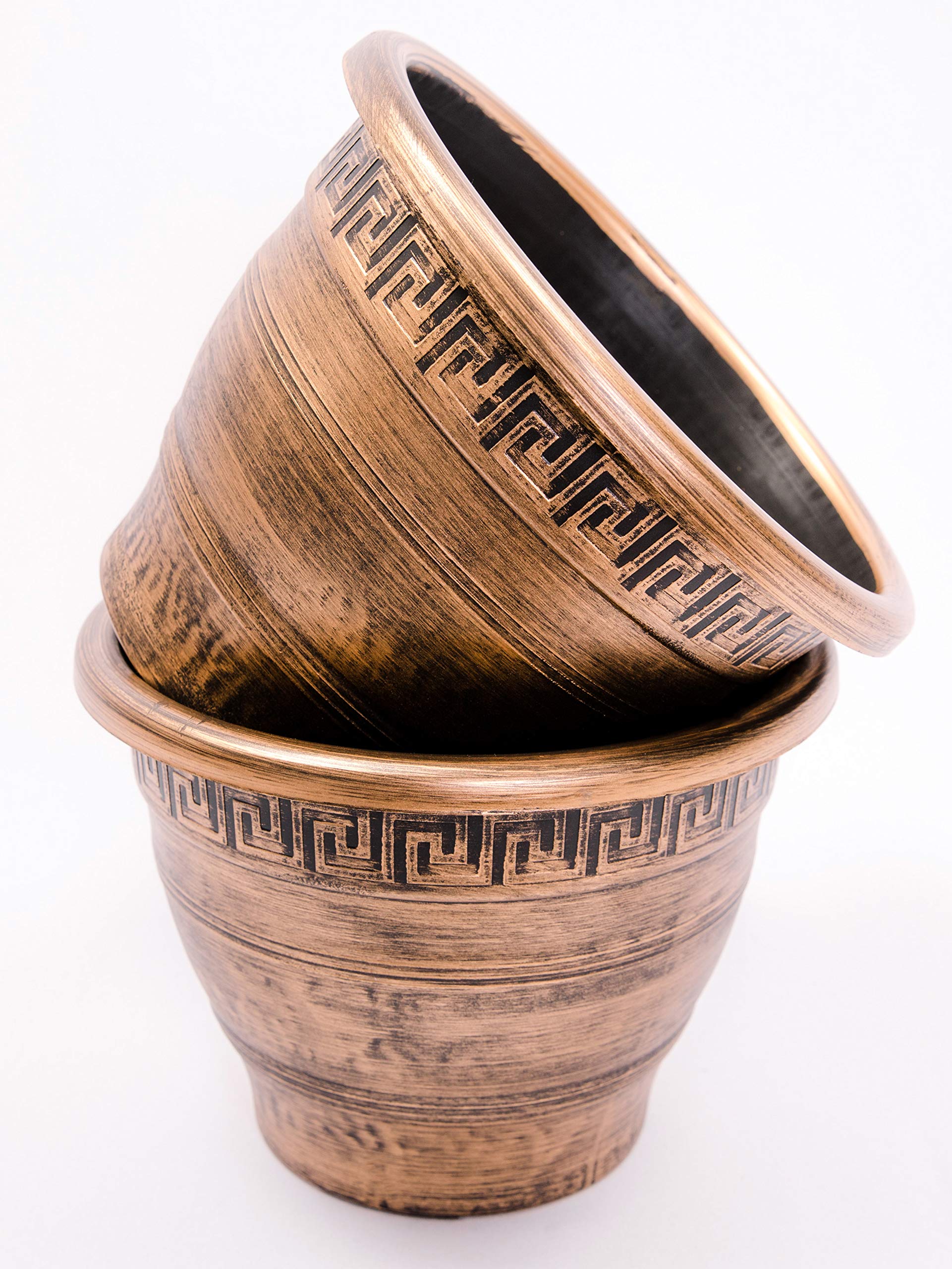 古代ギリシャ風 置き物・プランター Amazon.co.jp: 古代ギリシャ風デザイン プラスチックプランター 10X7
