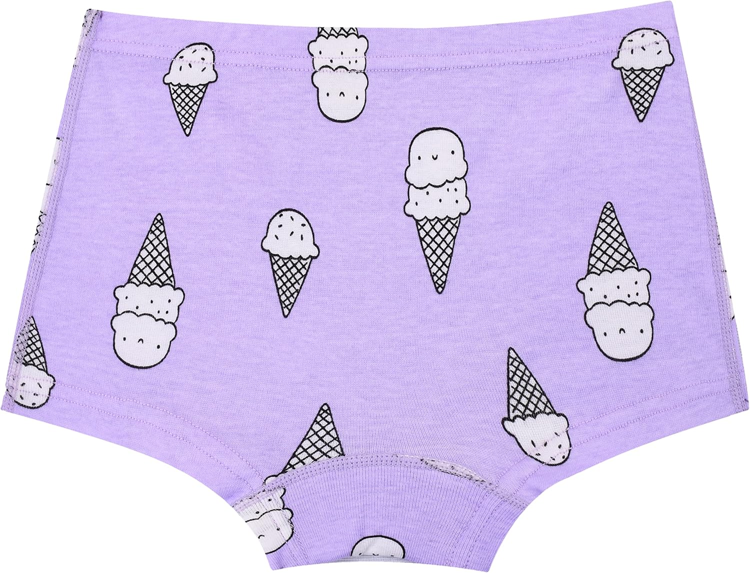 Girls Boyshort Hipster Panties Cotton Panty Underwear (5 Pack) - Image 2