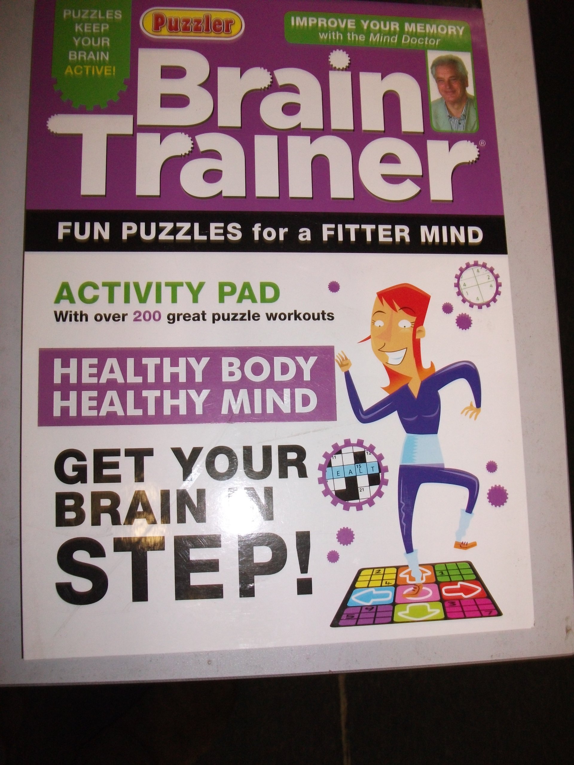 Brain Trainer Activity Pad (Purple)