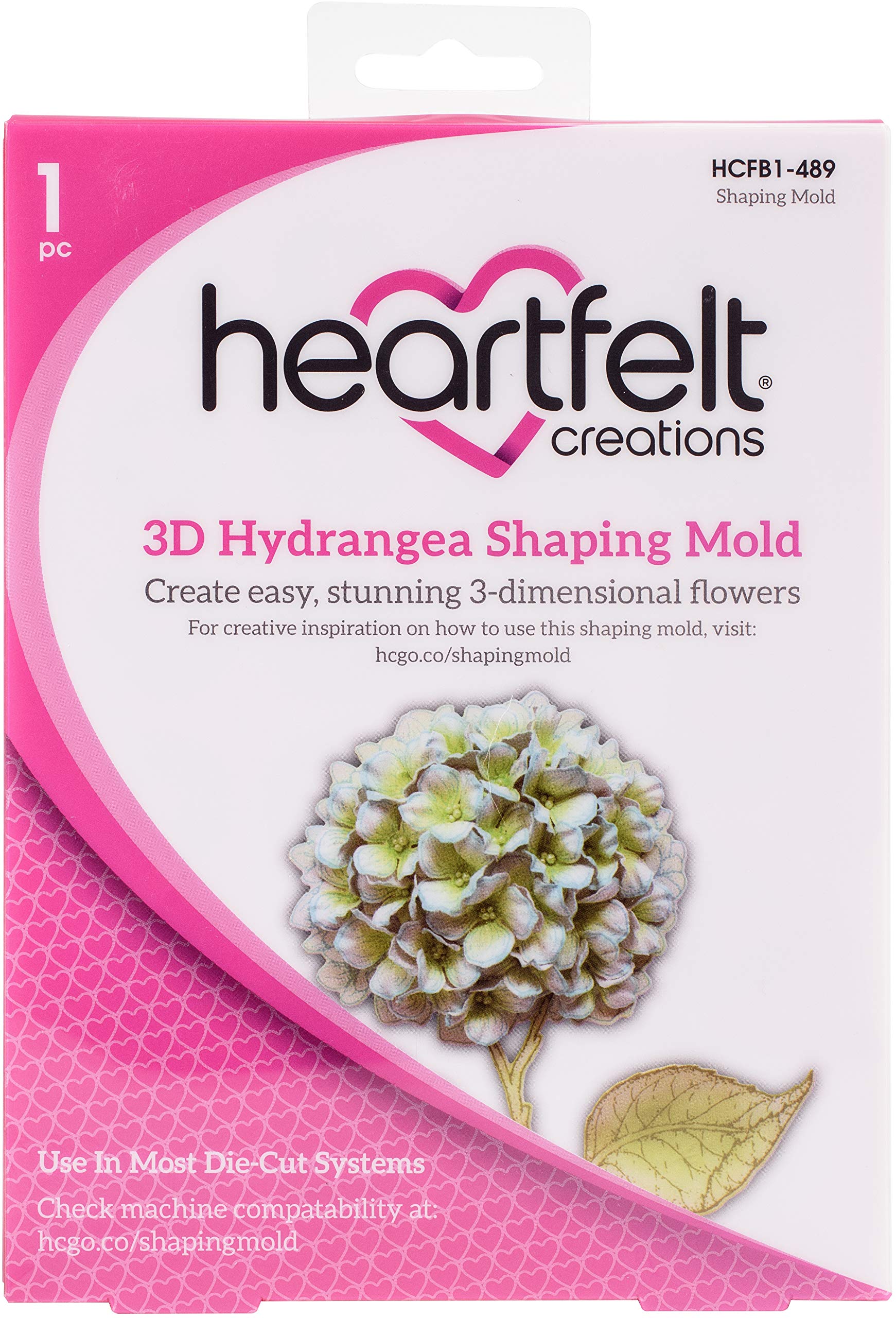 HEARTFELT CREATIONS HCFB1-489 Form Hydrangea Cottage Garden 3D