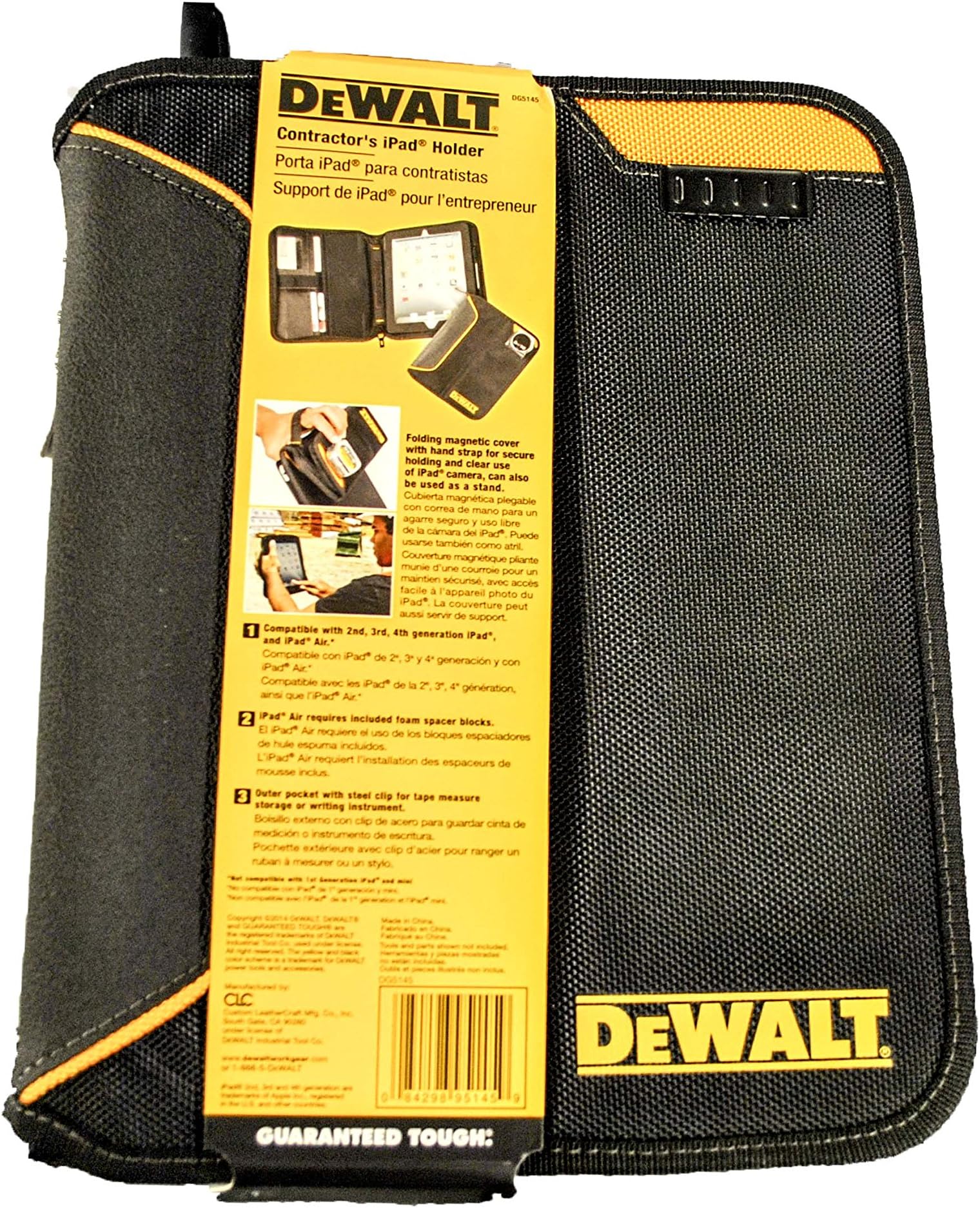 DEWALT DG5145 Contractor's iPad Holder