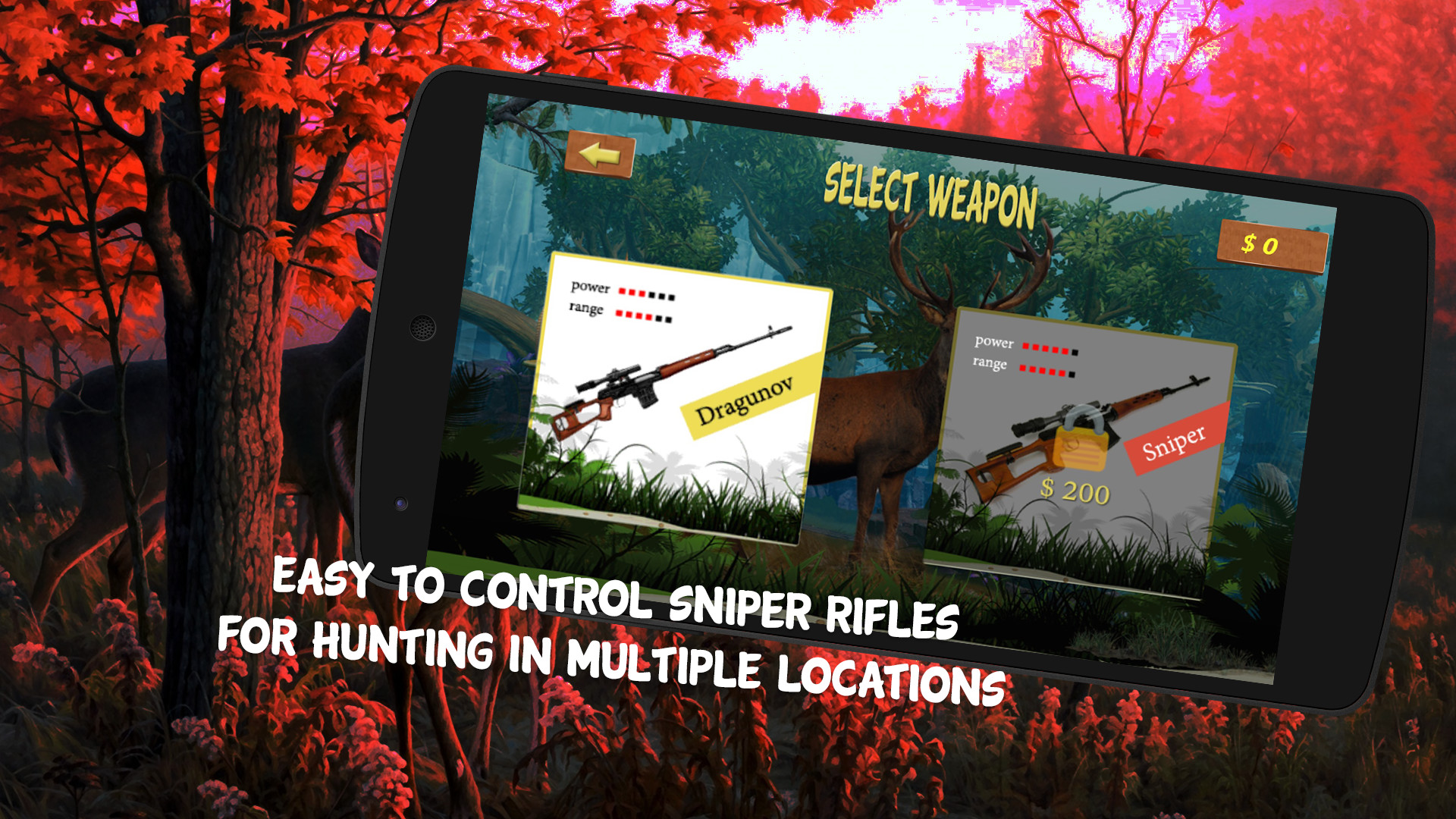 Deer Hunting App on Amazon Appstore