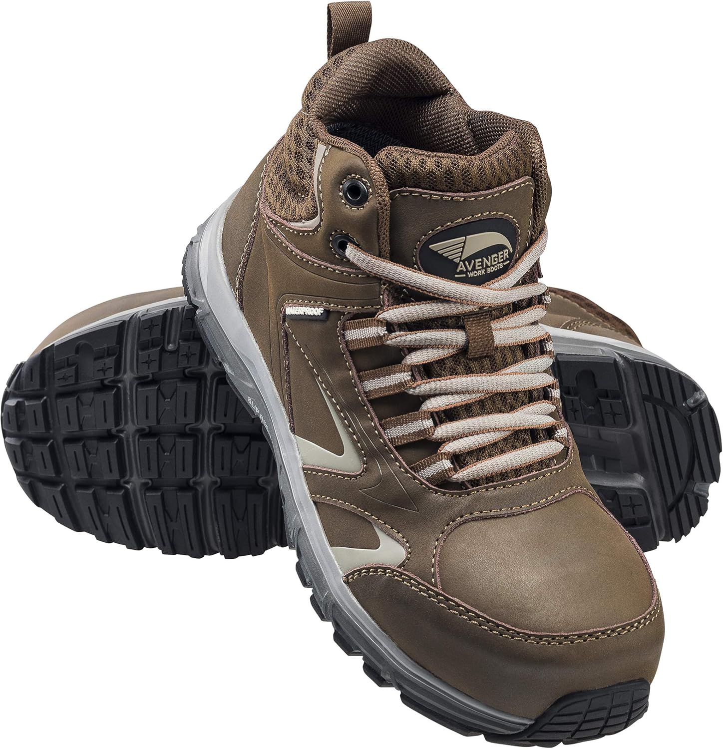 Avenger Work Boots Thresher A7950 Women's Alloy Toe EH Waterproof Work Boots, 7.5 W - Image 9