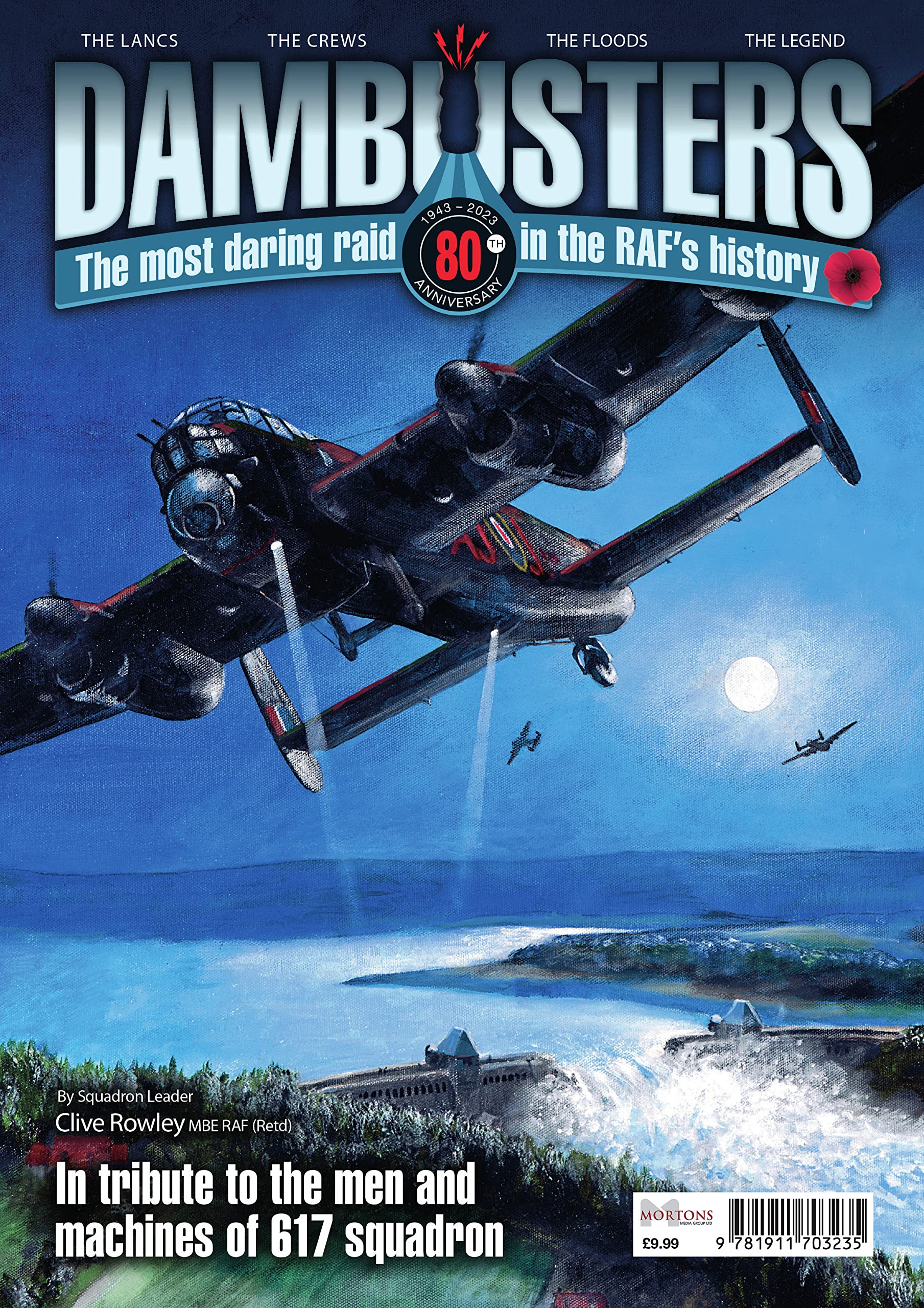 Dambusters by Clive Rowley 9781911703235 NEW Free UK Delivery
